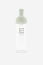 Glass Wine Bottle Tea Strainer - White