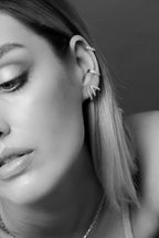 Ciel Earrings - CZ/Silver