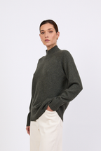 Cashmere Funnel Neck
