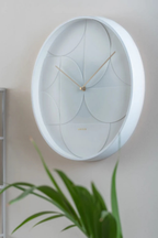 Echelon Wall Clock - White