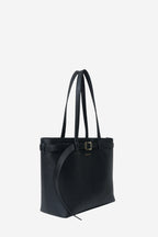 Tabby Shoulder Bag - Black + Bronze