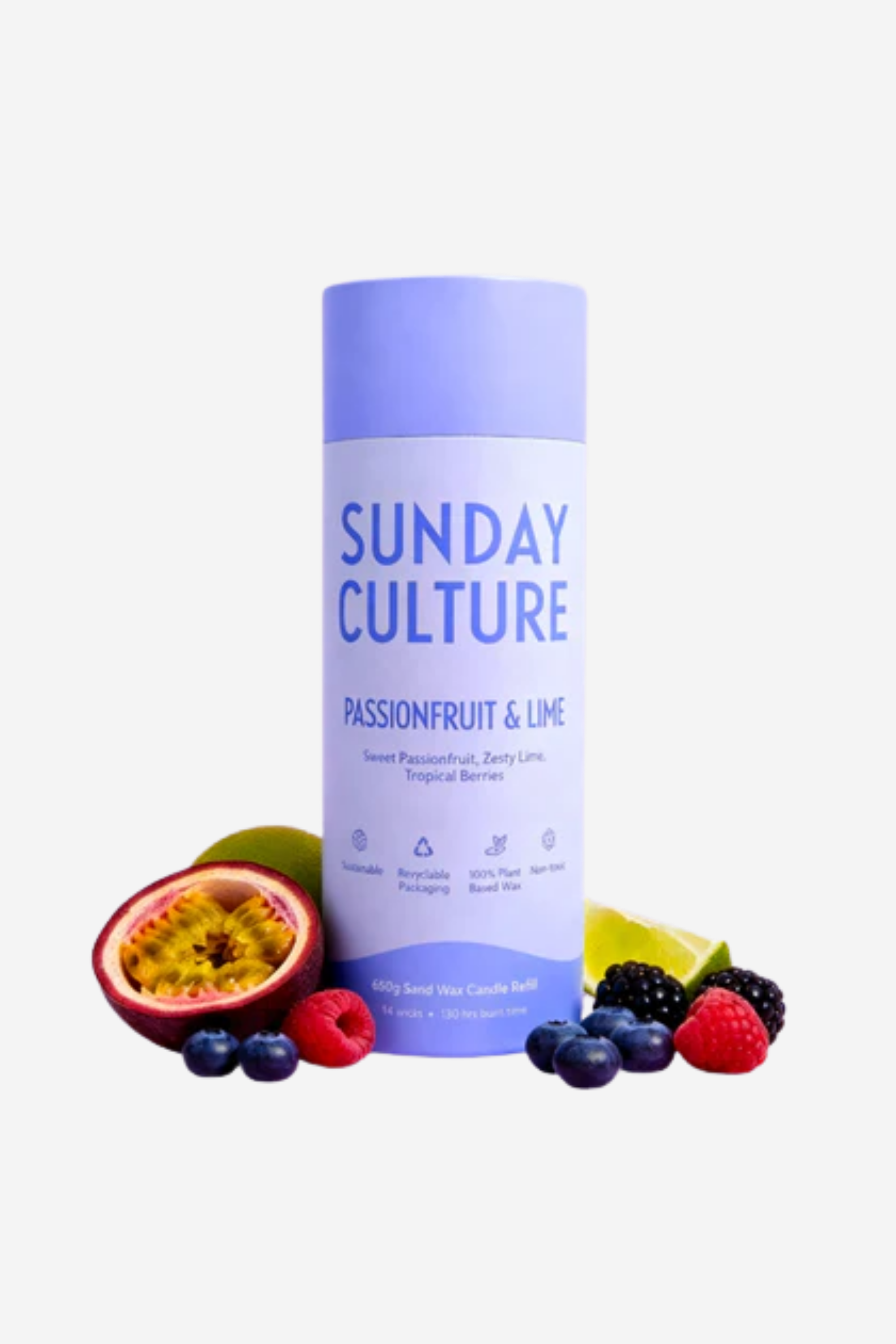 Passionfruit And Lime Candle Refill - Large