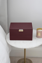 Stackers Classic Jewellery Box - Burgundy