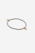 Nova Two Tone Bracelet - Silver/Gold/CZ