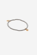 Nova Two Tone Bracelet - Silver/Gold/CZ