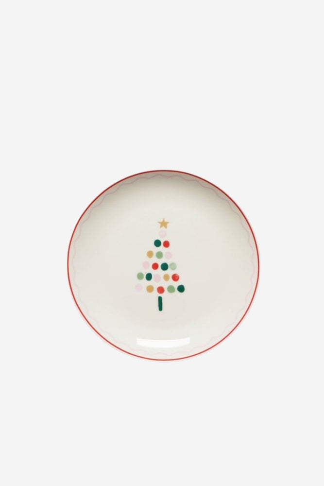 Glitzmas Appetizer Christmas Plates