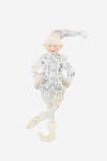 Poseable Elf - White & Silver Suit