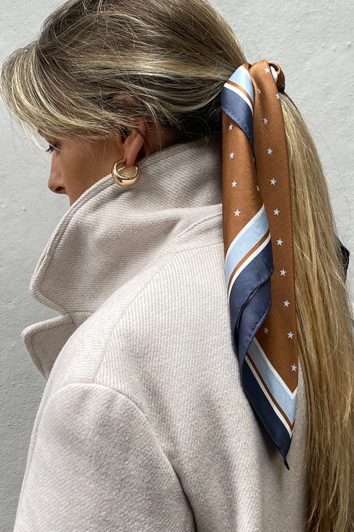 Dark Hampton - Petite Silk Scarf