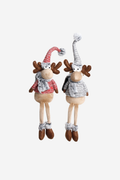 Dasher and Dancer Sitting Deer