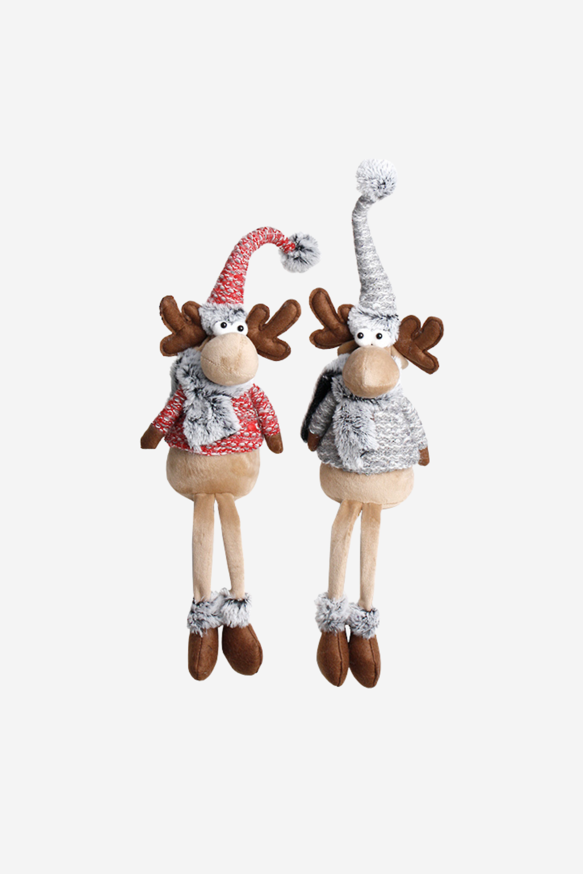 Dasher and Dancer Sitting Deer