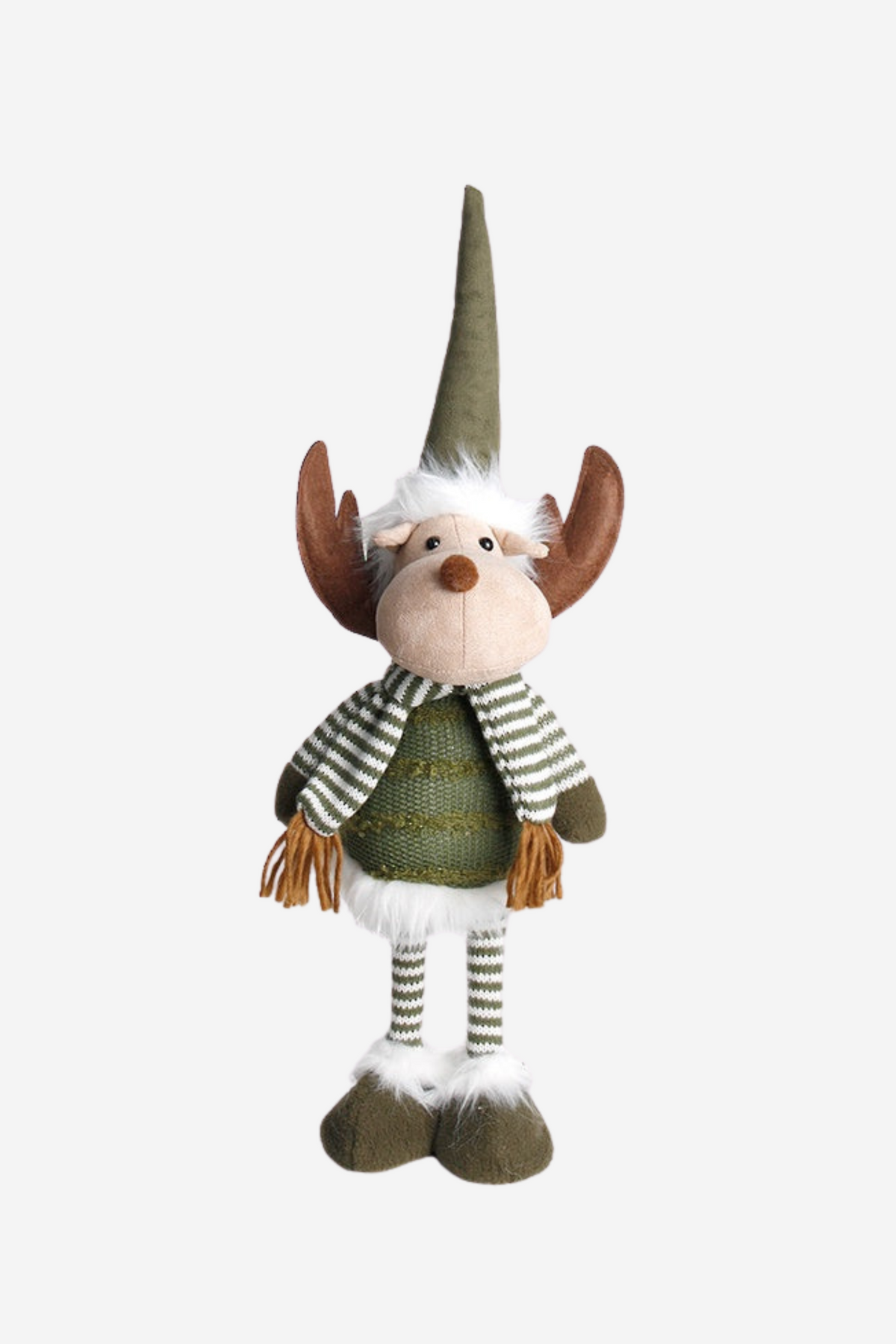 Blitzen Green Standing Deer