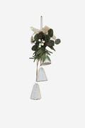 Smooth White Hanging Bell Trio