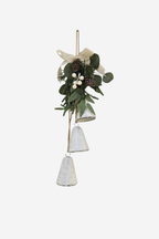 Smooth White Hanging Bell Trio