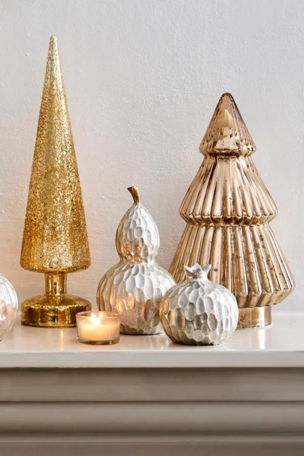 Tiered Glass Christmas Tree - Small
