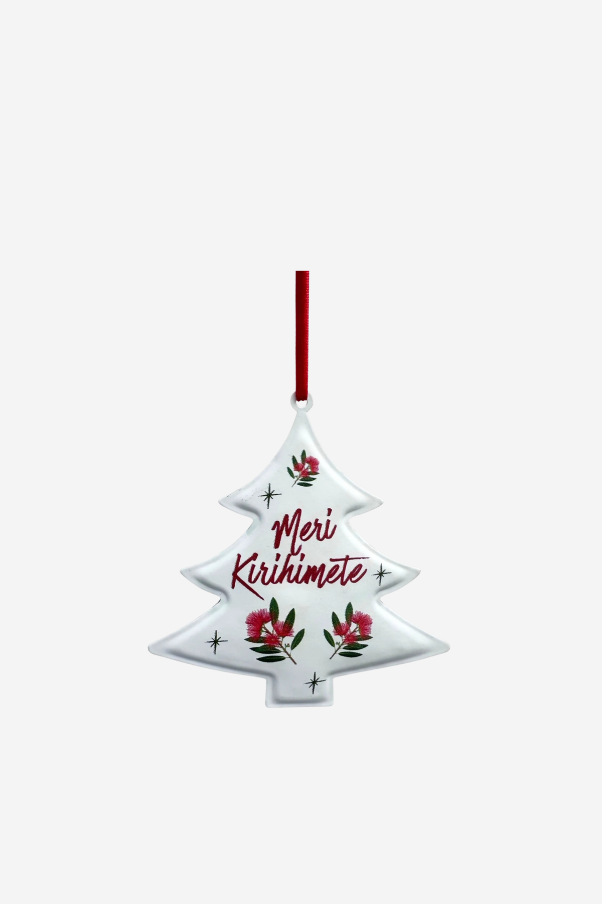 White Pohutukawa Tree Decoration