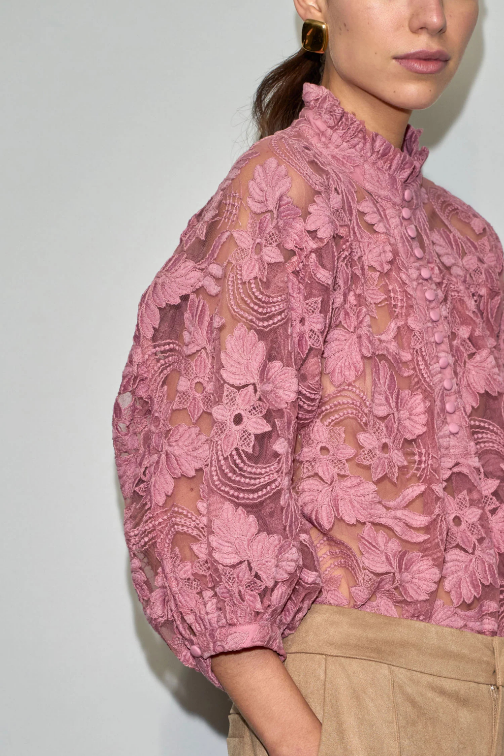Alight Top - Rosewater