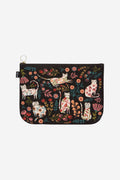 Catbloom Large Zipper Purse