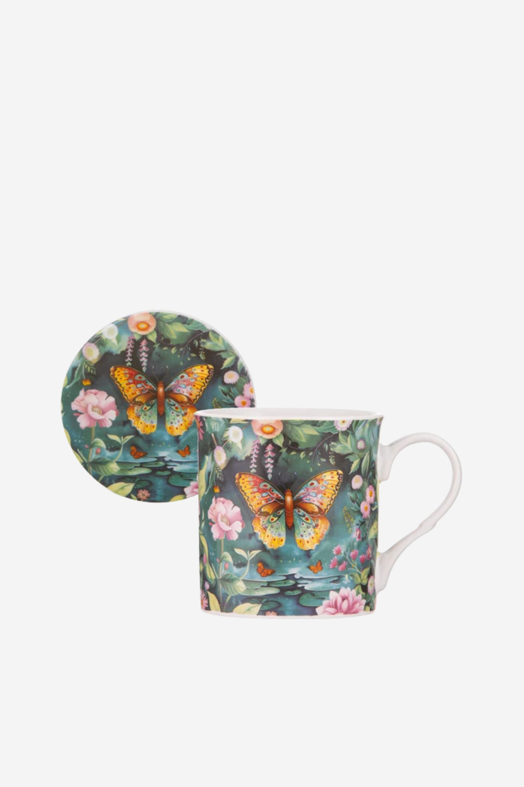 Zen Garden Mug and Coaster Set