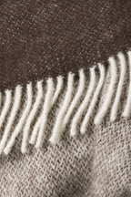 Wool Throw - Cocoa