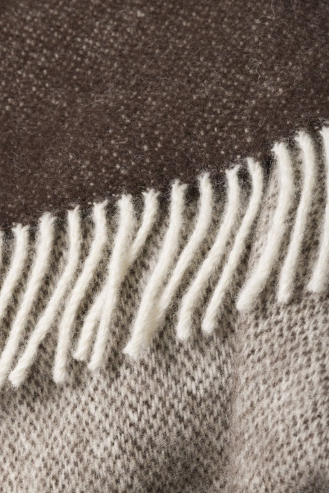 Wool Throw - Cocoa