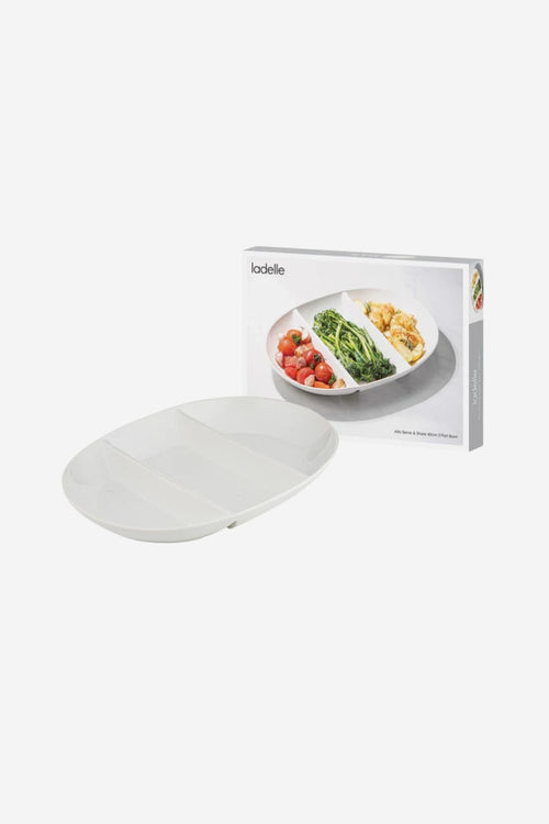 Alto Serve & Share 40cm 3 Part Bowl - White