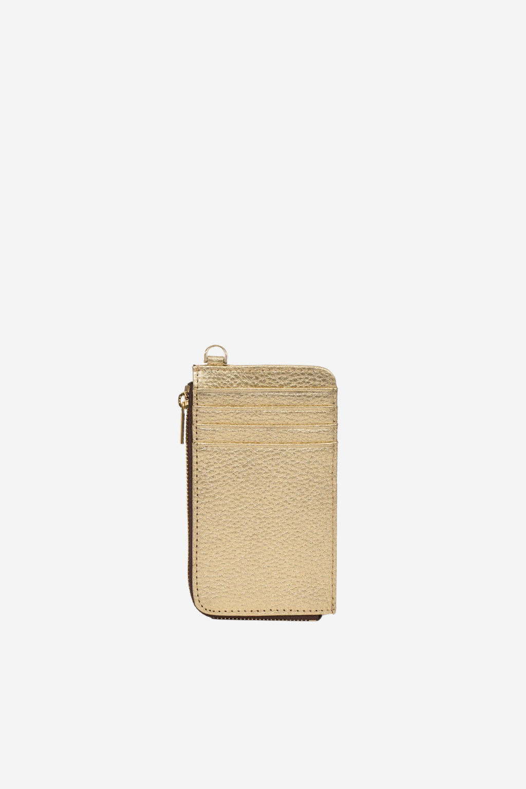 Winona Card Holder - Champagne Metallic