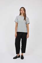Uno Short Sleeve Tee - Black Stripe