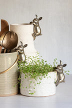 Hanging Bunny - Gold