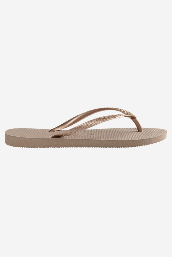 Slim Jandals - Rose Gold