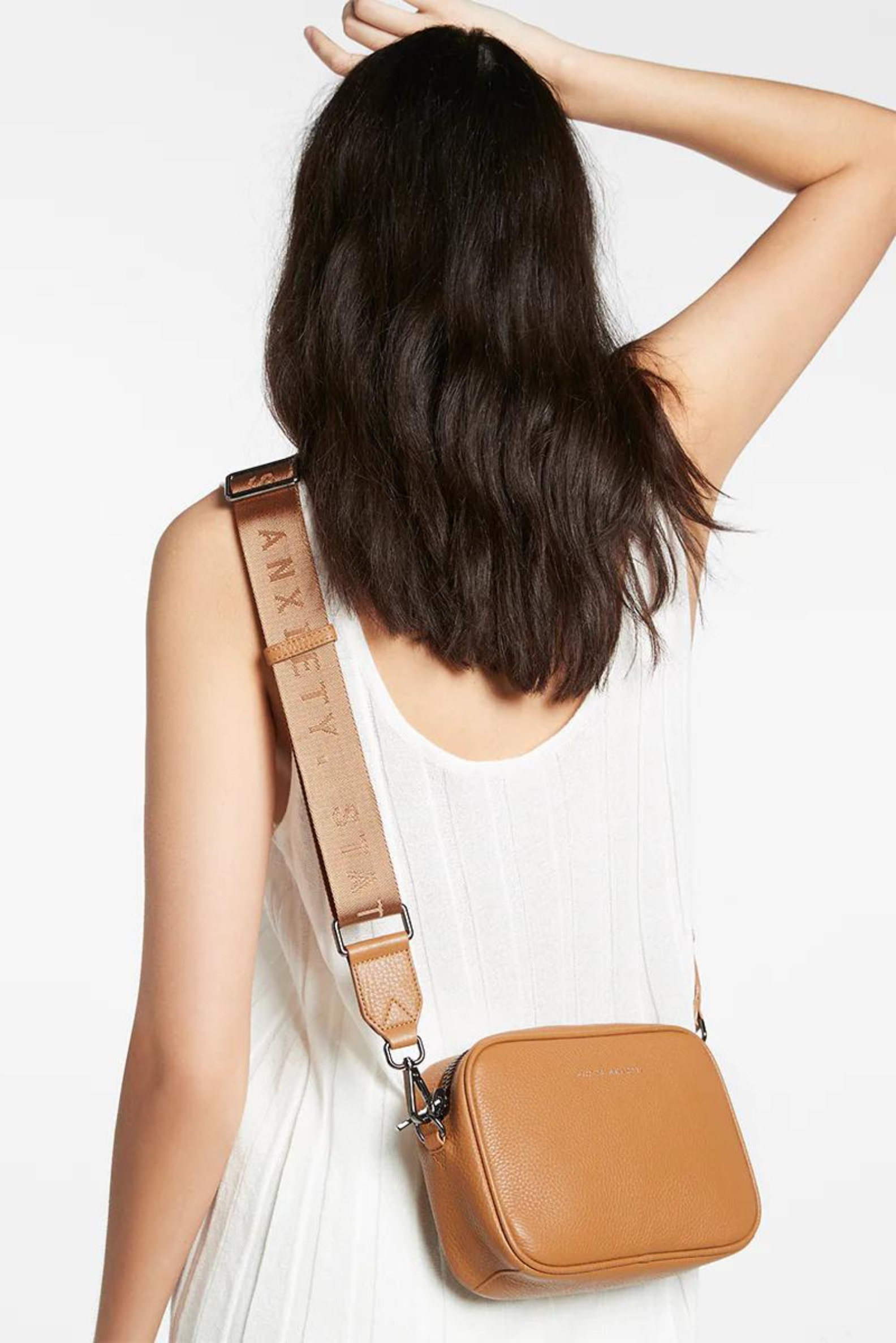Web Strap Medium - Tan