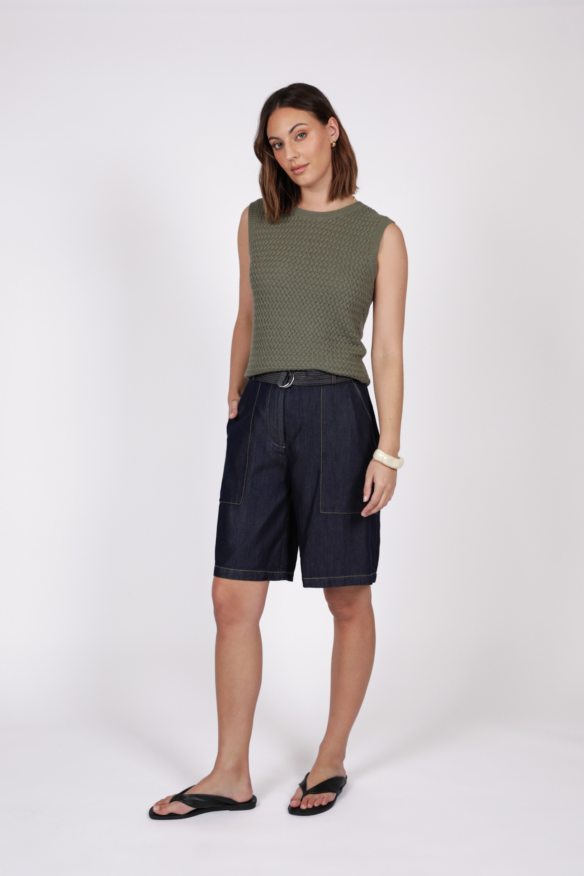Terra Knit Shirt - Olive