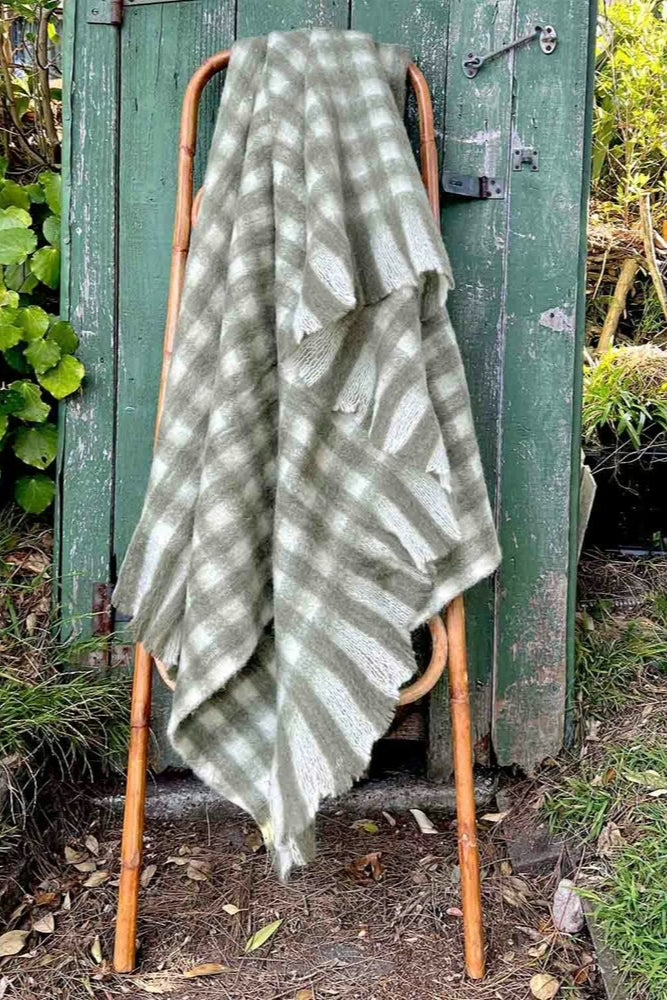 Bliss Wool Mohair Throw