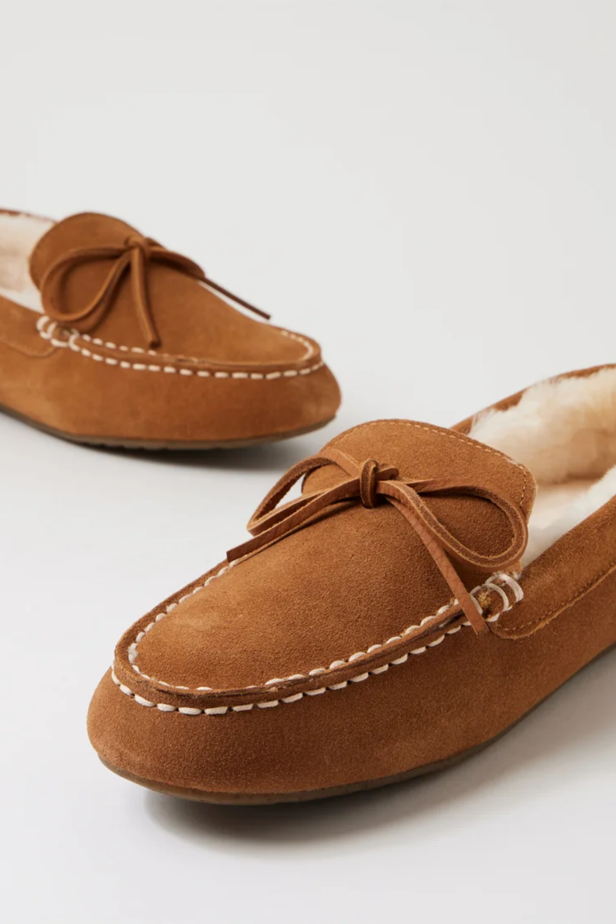 Sandrine Slipper - Chestnut