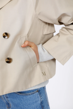 Unity Short Trench - Oat