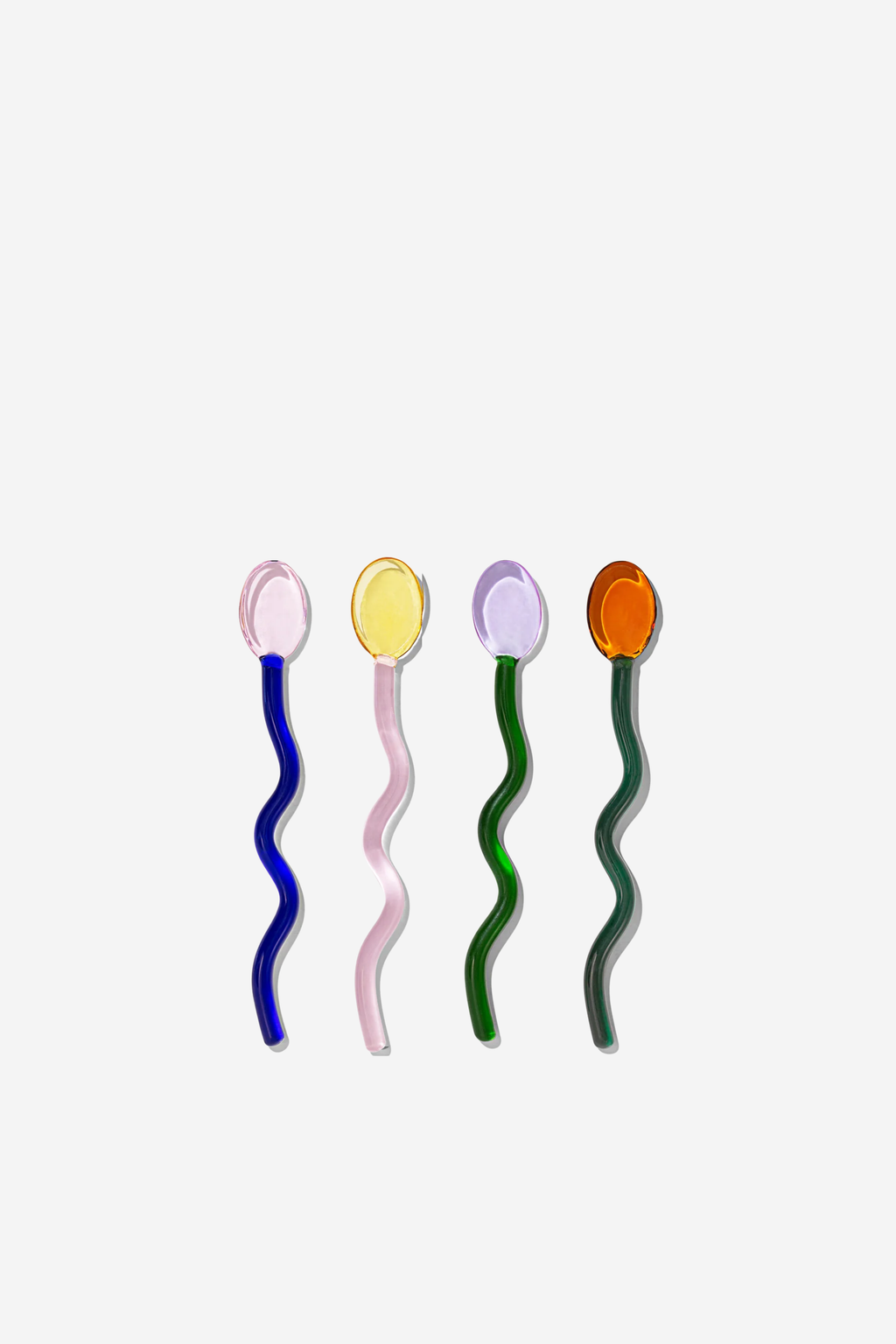 Glass Cocktail Stirrer Set - Multi