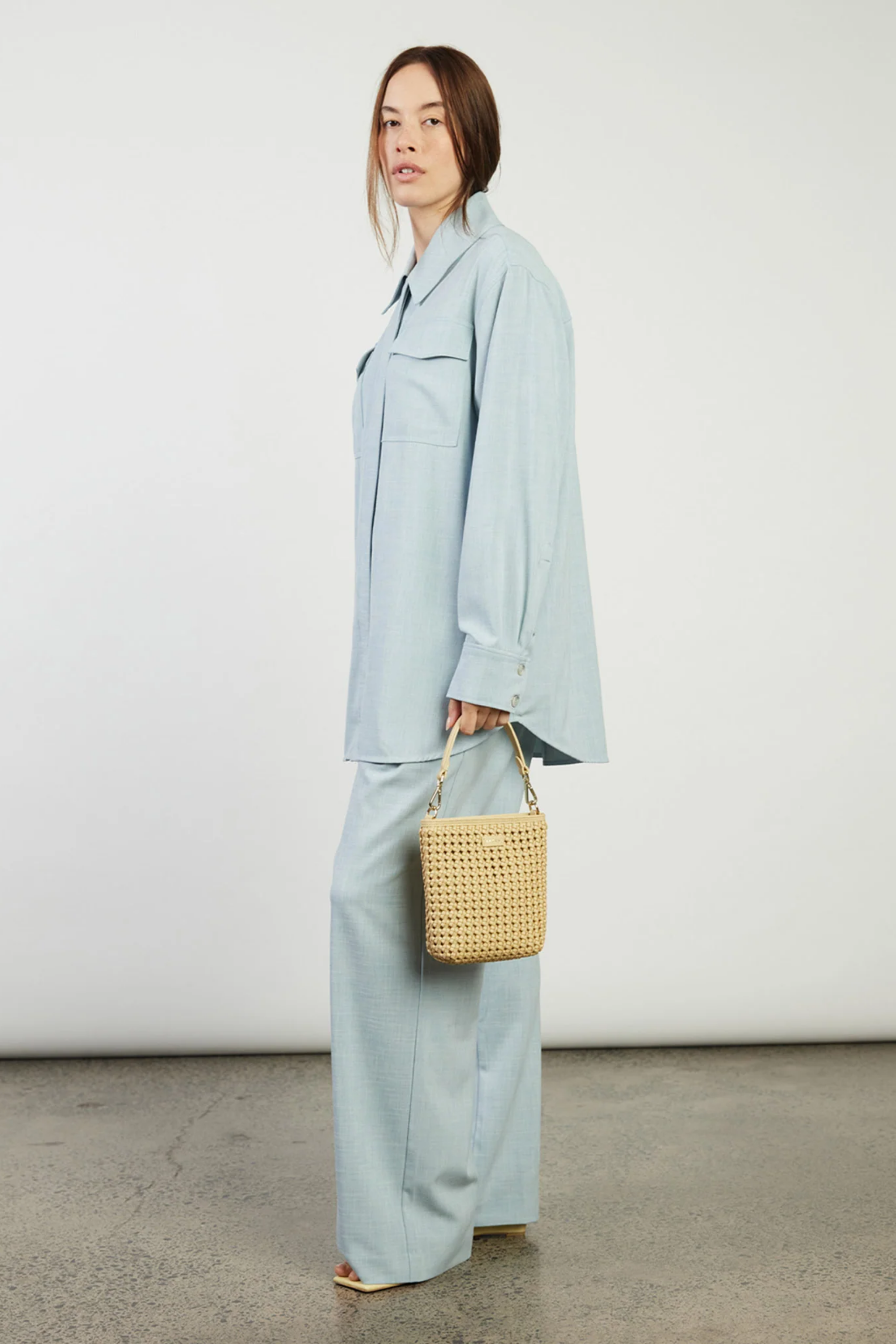 Coco Mini Bag - Raffia Fine Braid