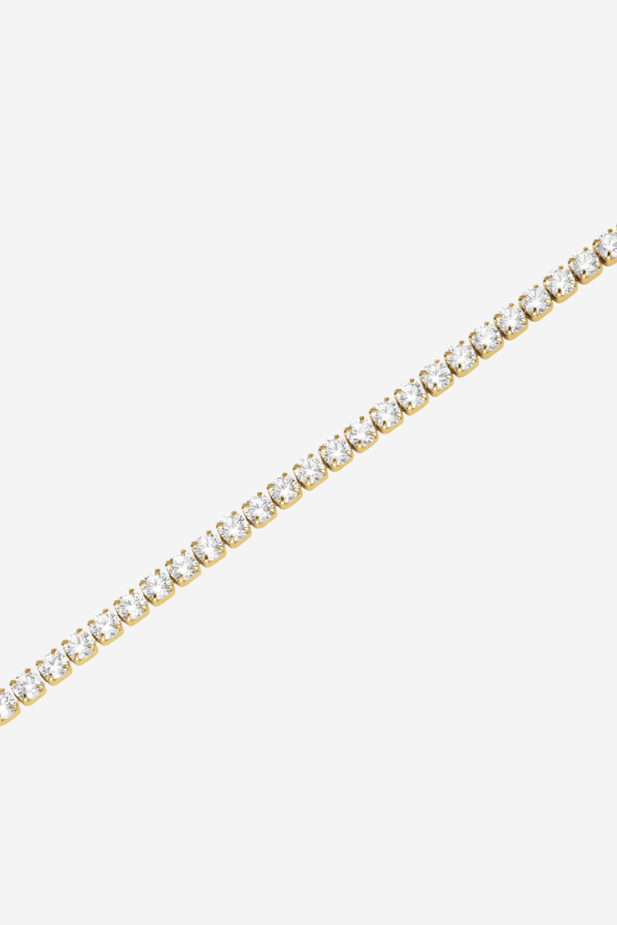 Tennis Necklace - Gold