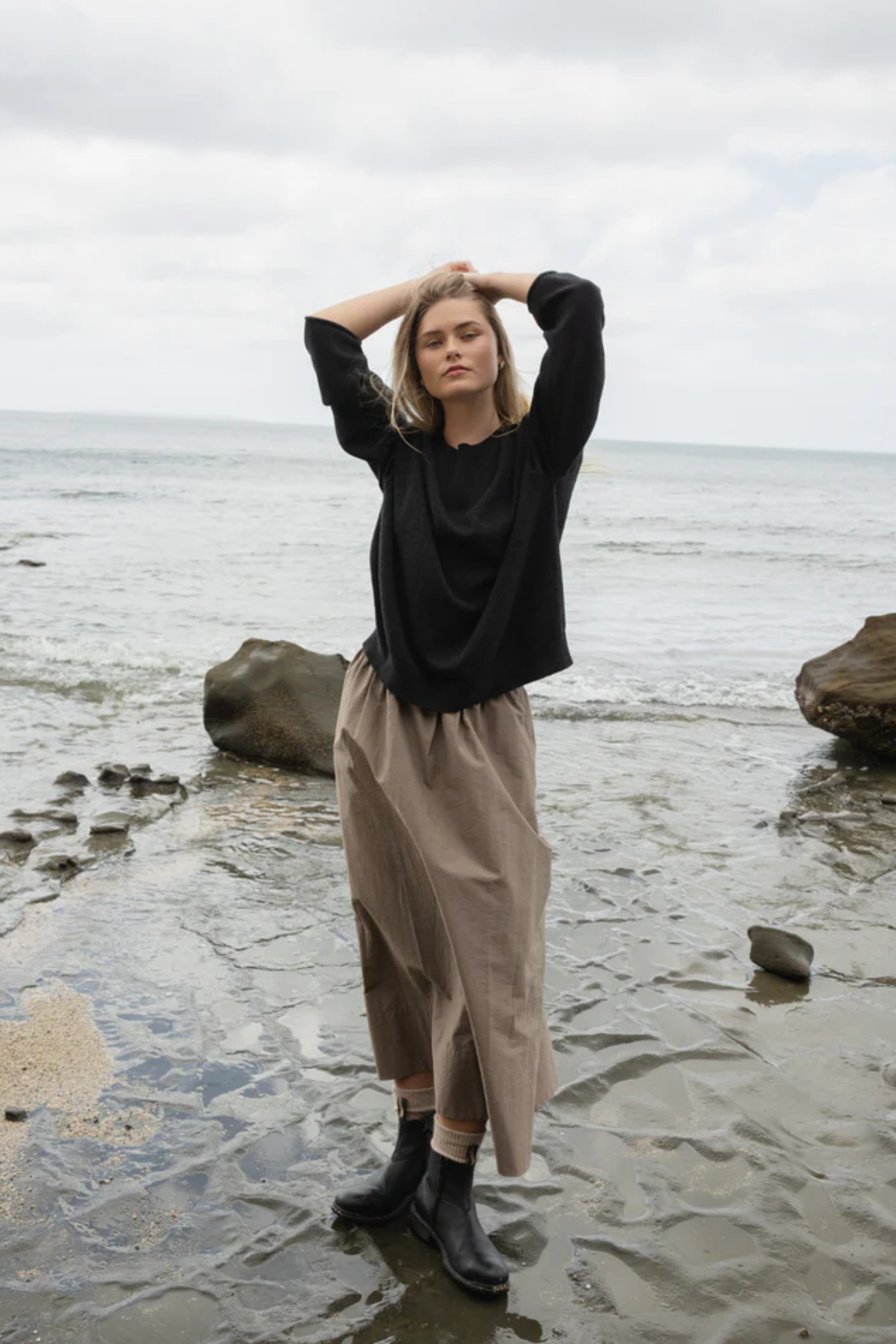 Maxi Skirt - Fog