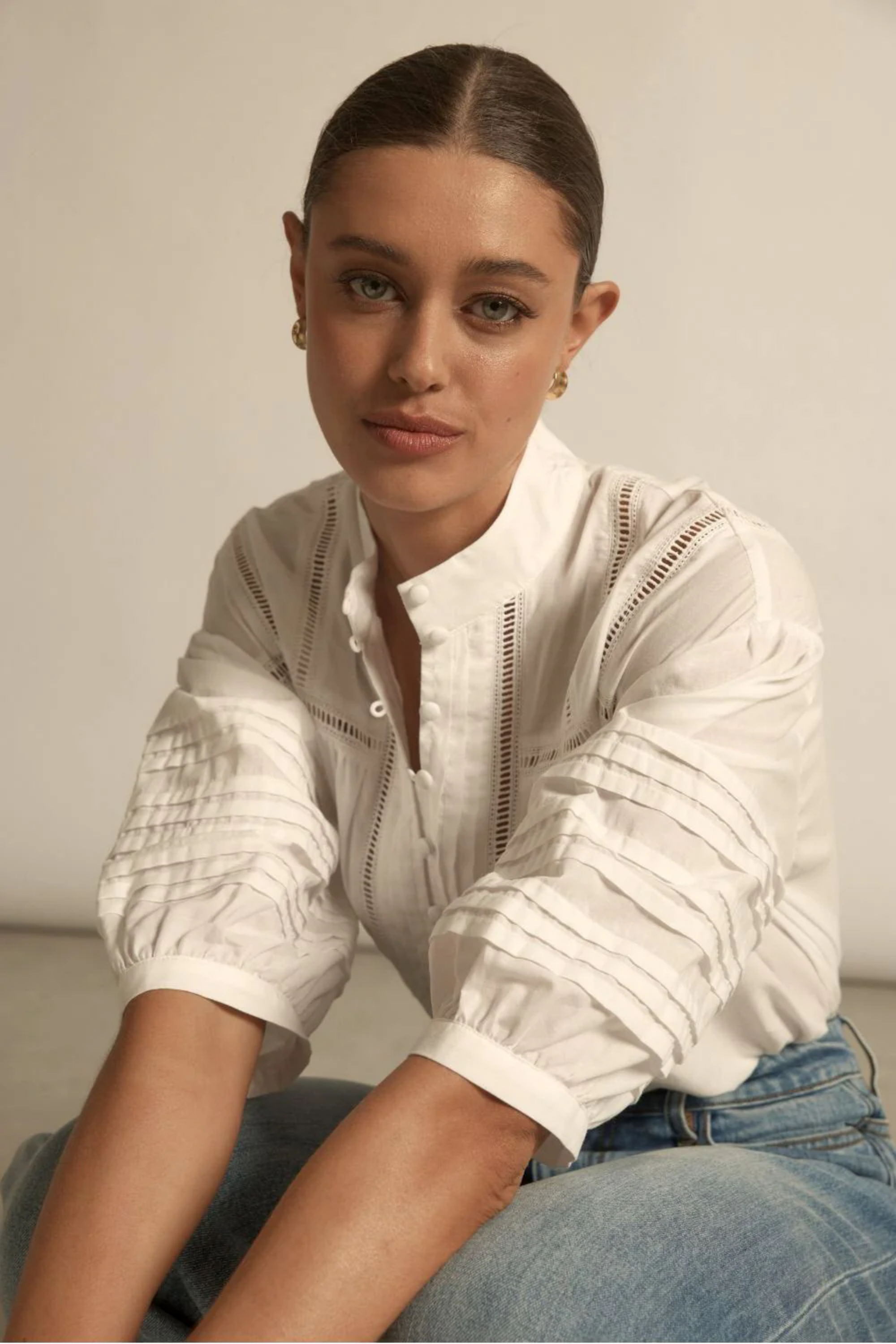 Daydream Top - Porcelain