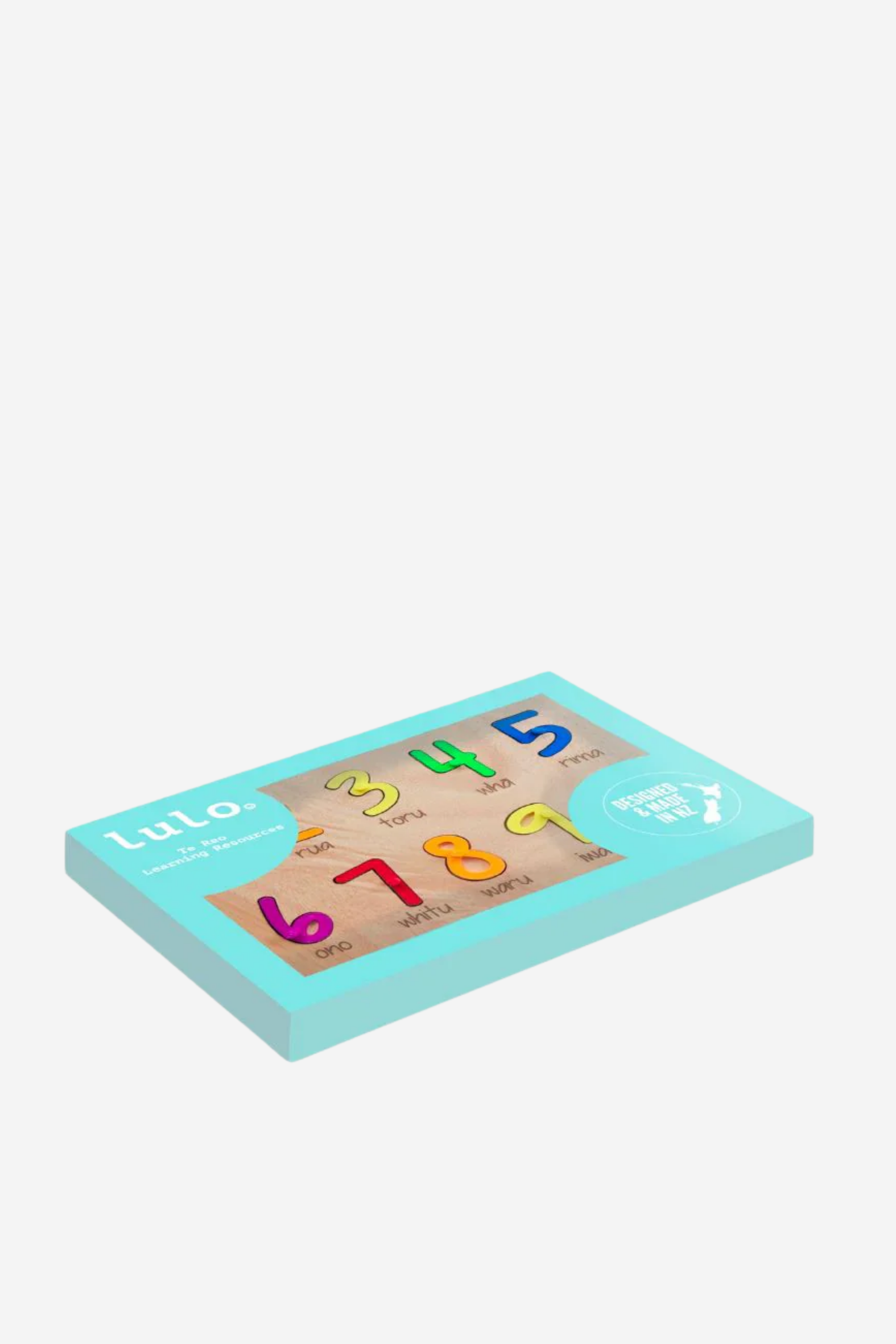 Numbers Puzzle 1-10 Maori Pastels