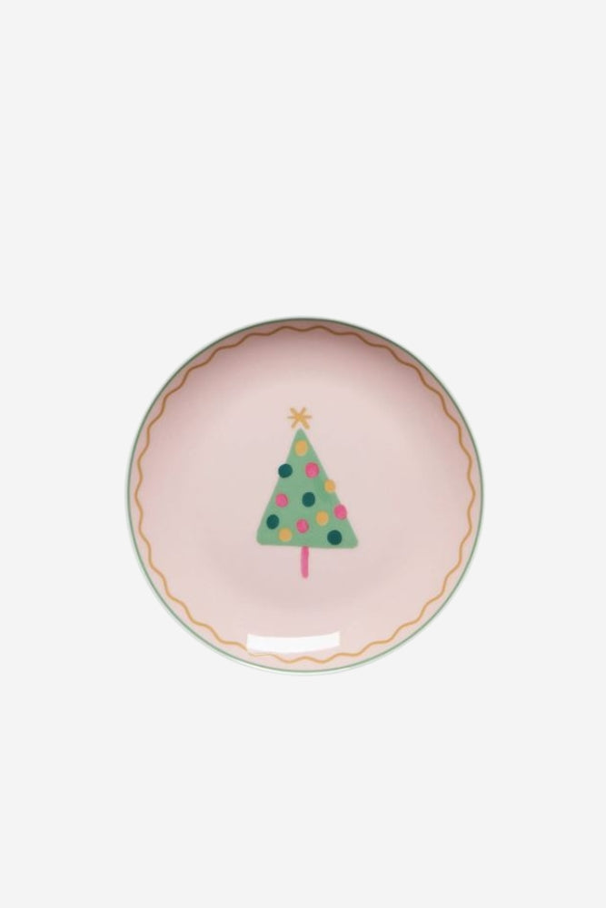 Glitzmas Appetizer Christmas Plates