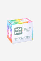 Square Glass Tea Pot - 400ml