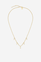 Baguette Necklace - Gold