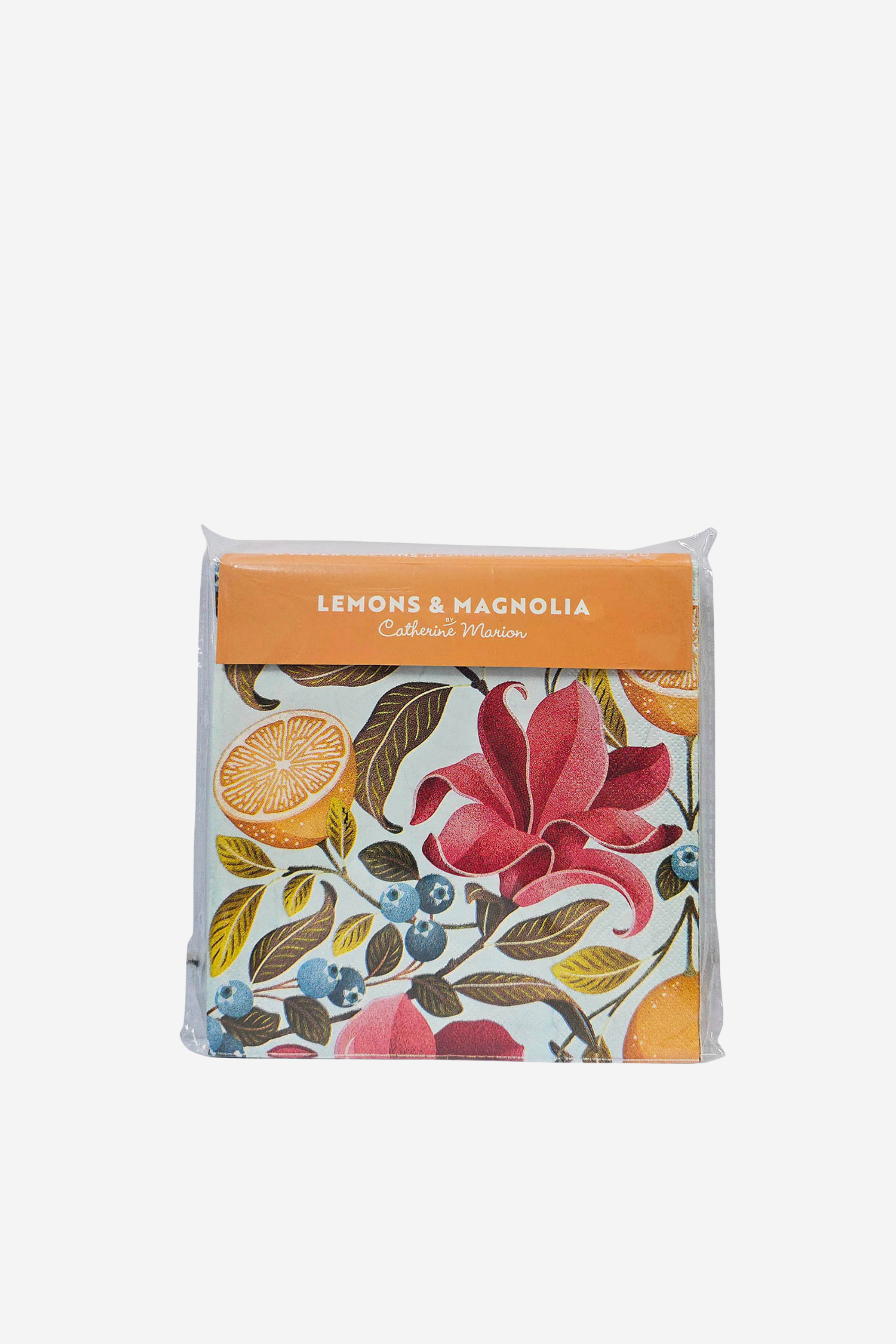 Lemons and Magnolia Napkins