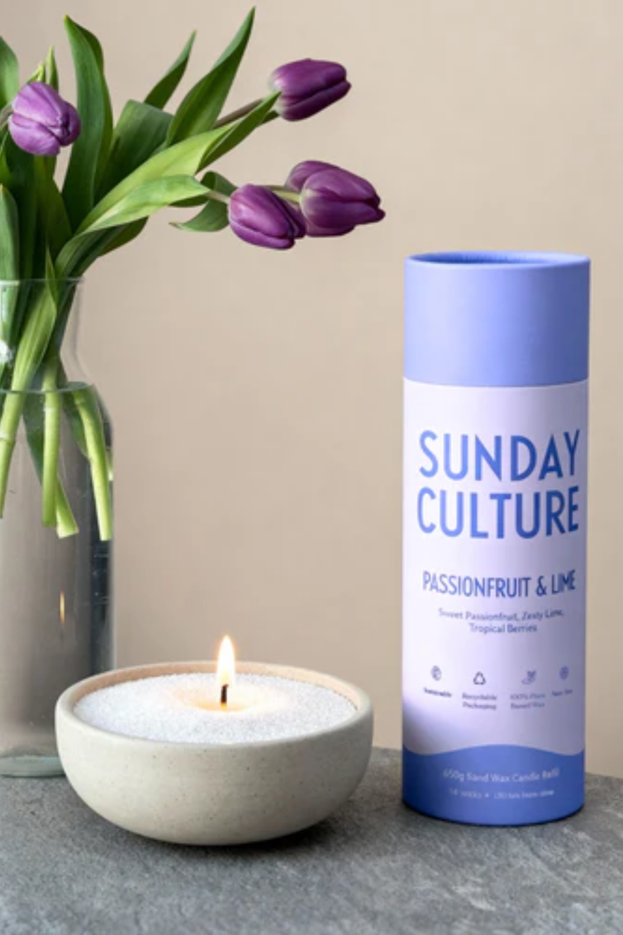 Passionfruit And Lime Candle Refill - Large