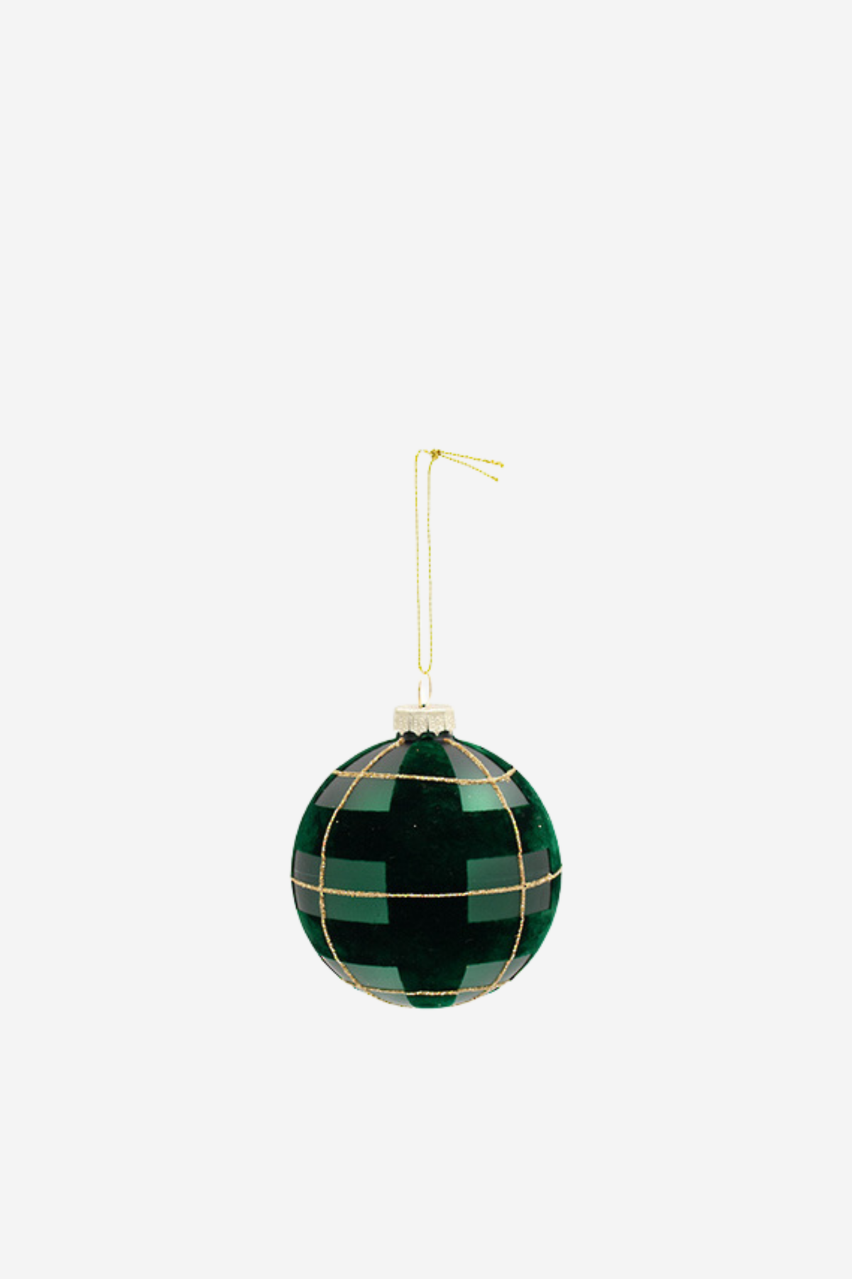 Highland Glass Bauble - Green