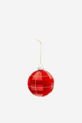 Highland Glass Bauble - Cherry