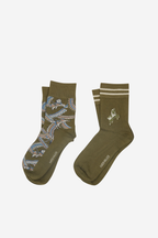 Carousel Socks 2 Pack