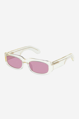 Zahra Sunglasses - Vintage Clear