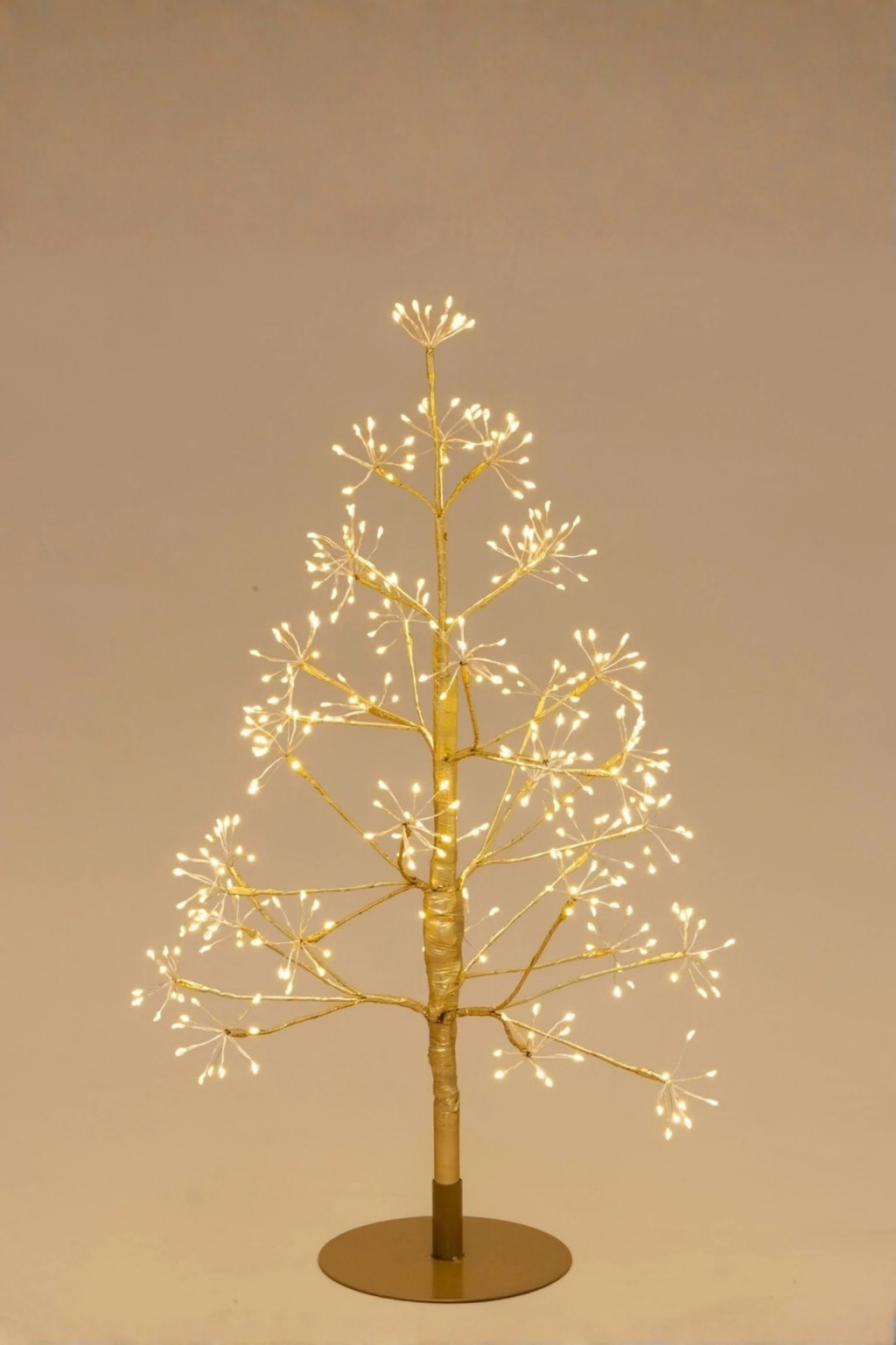 Frankfurt Starburst LED Tree - Champagne